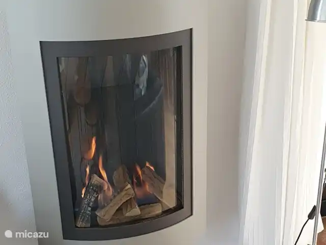 el pecador en Países Bajos, Frise, Sondel - casa vacacional Chimenea de gas