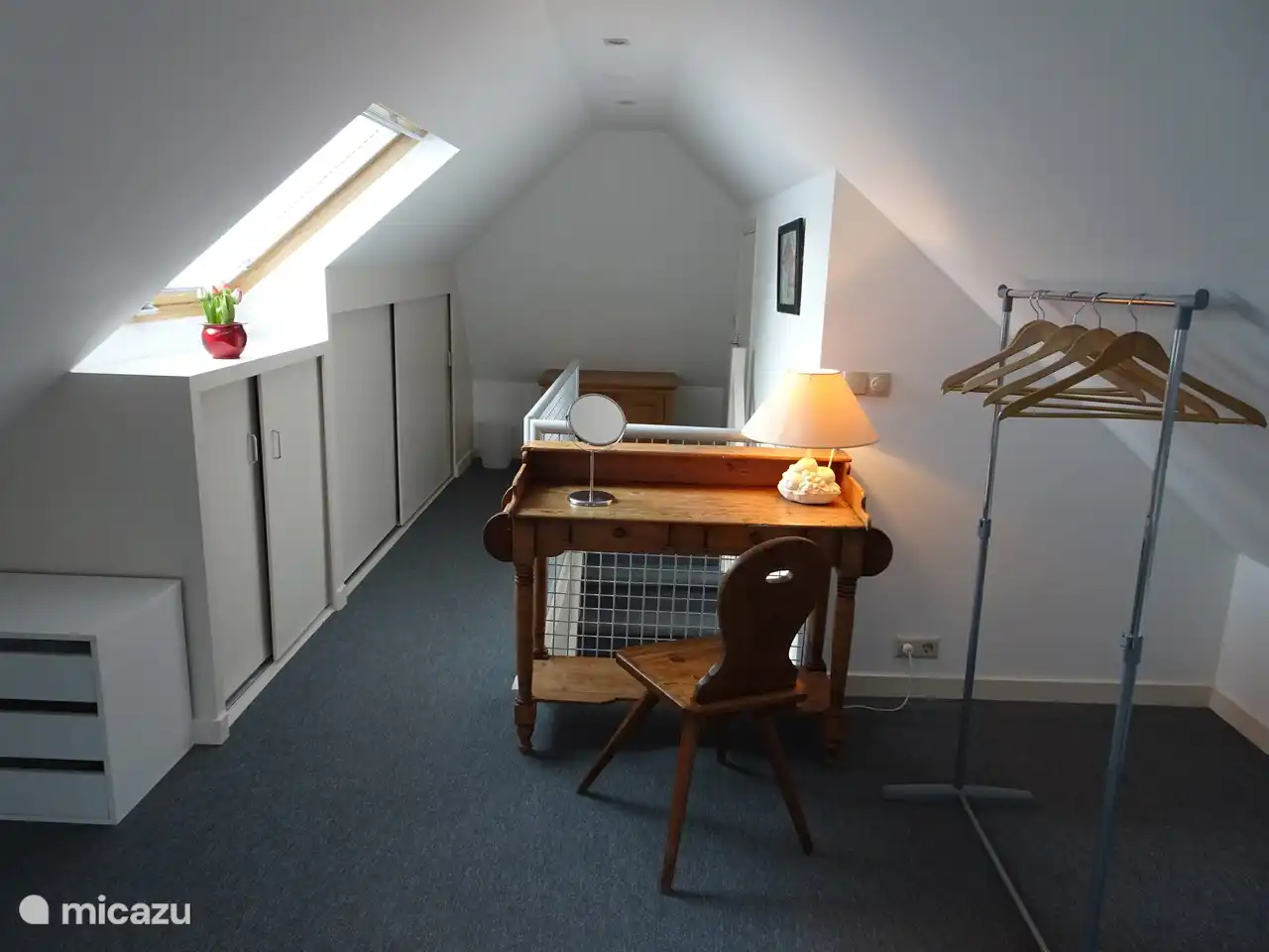 L'entrée de la zone nuit à l'étage.