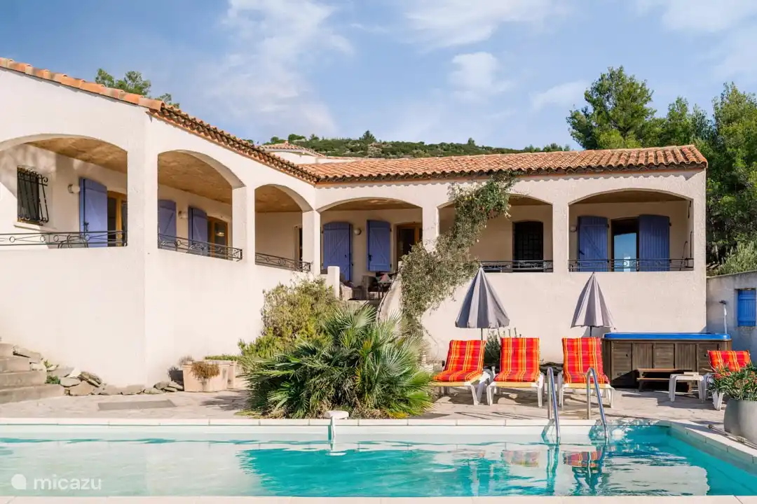 Villa Myosotis in Frankreich, Hérault, Siran-Najac - villa