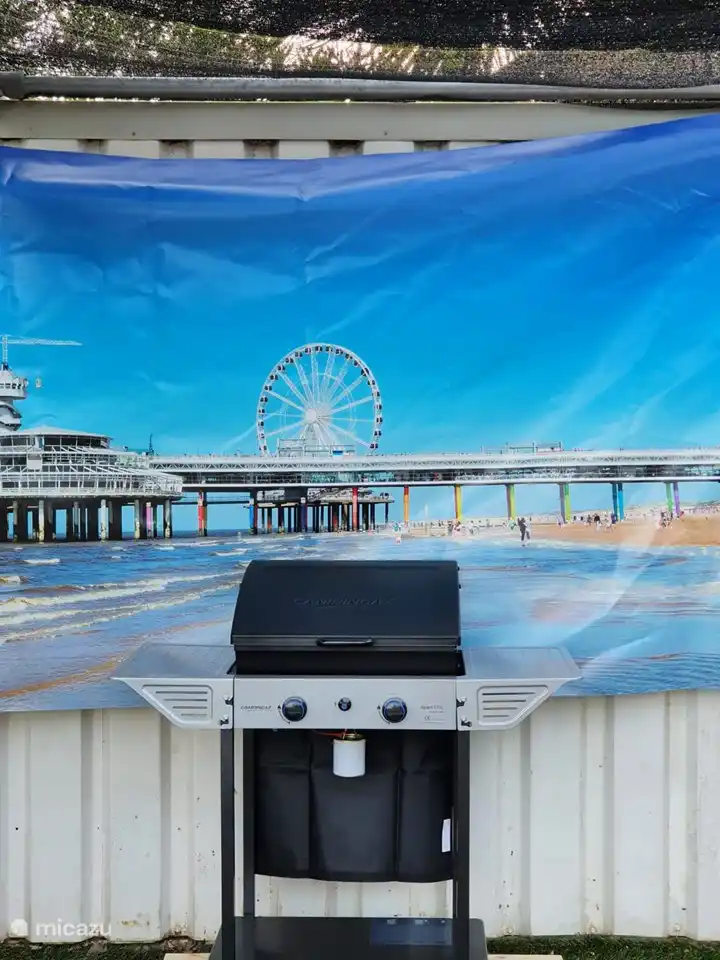 May 2021 newly purchased 2 burner gas BBQ.