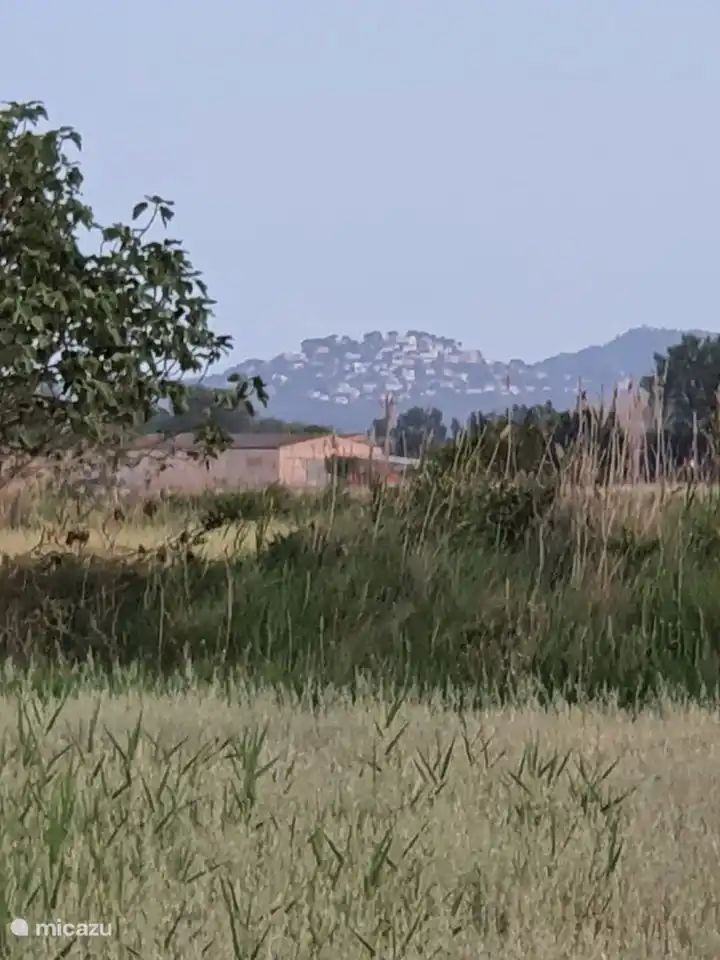 View from our garden and terrace on Pals.