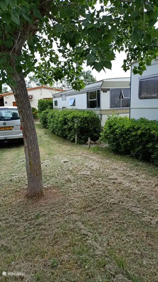 Front of our plot with enough space for 2 cars