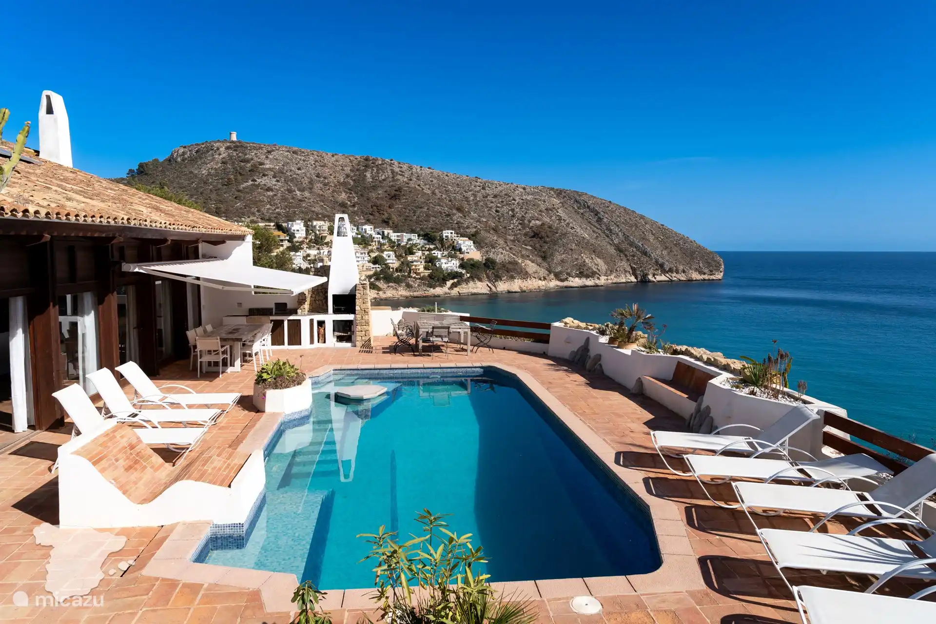 Casa del Flamboyan in Spanien, Costa Blanca, Moraira - Villa