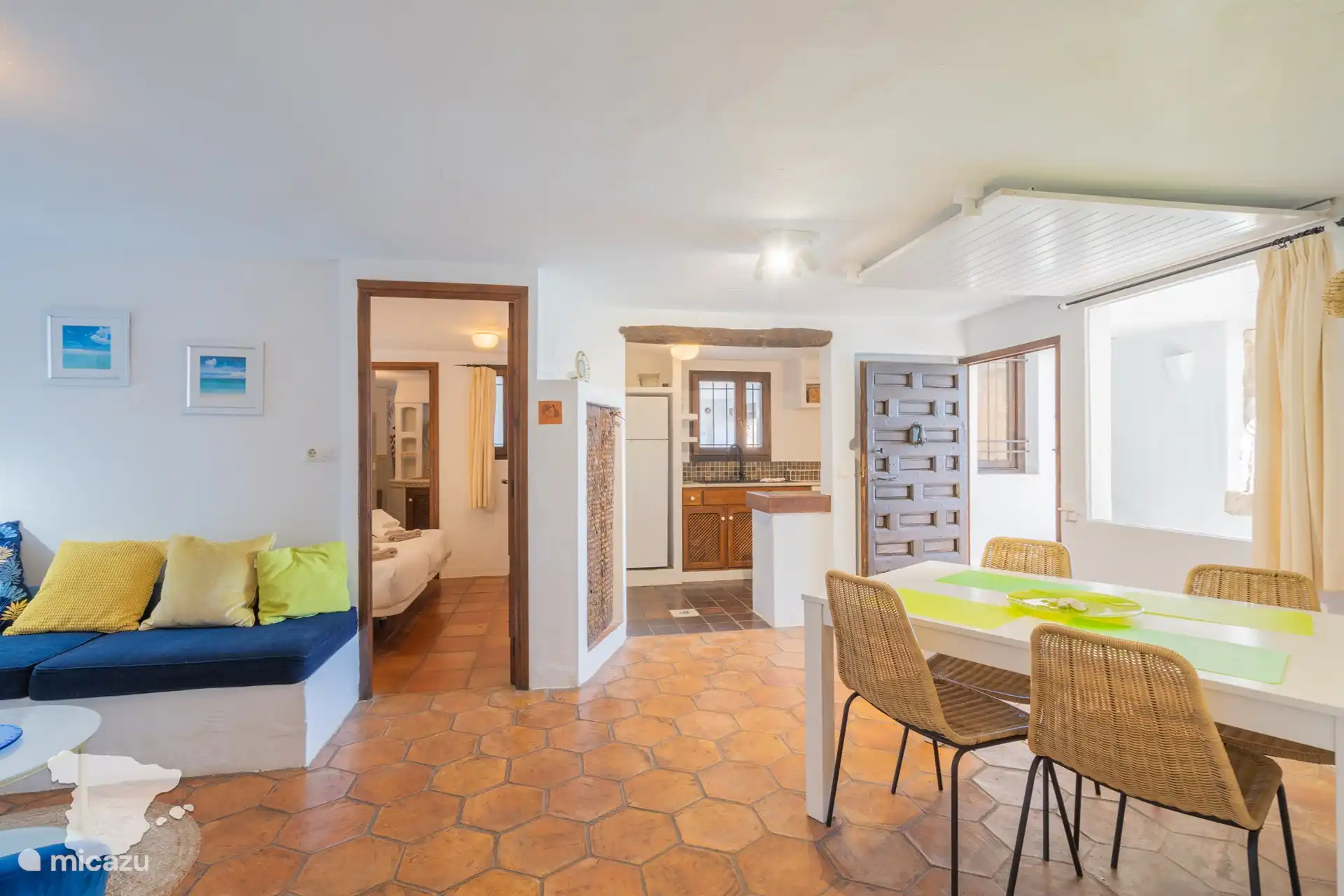 estudio de sala de estar