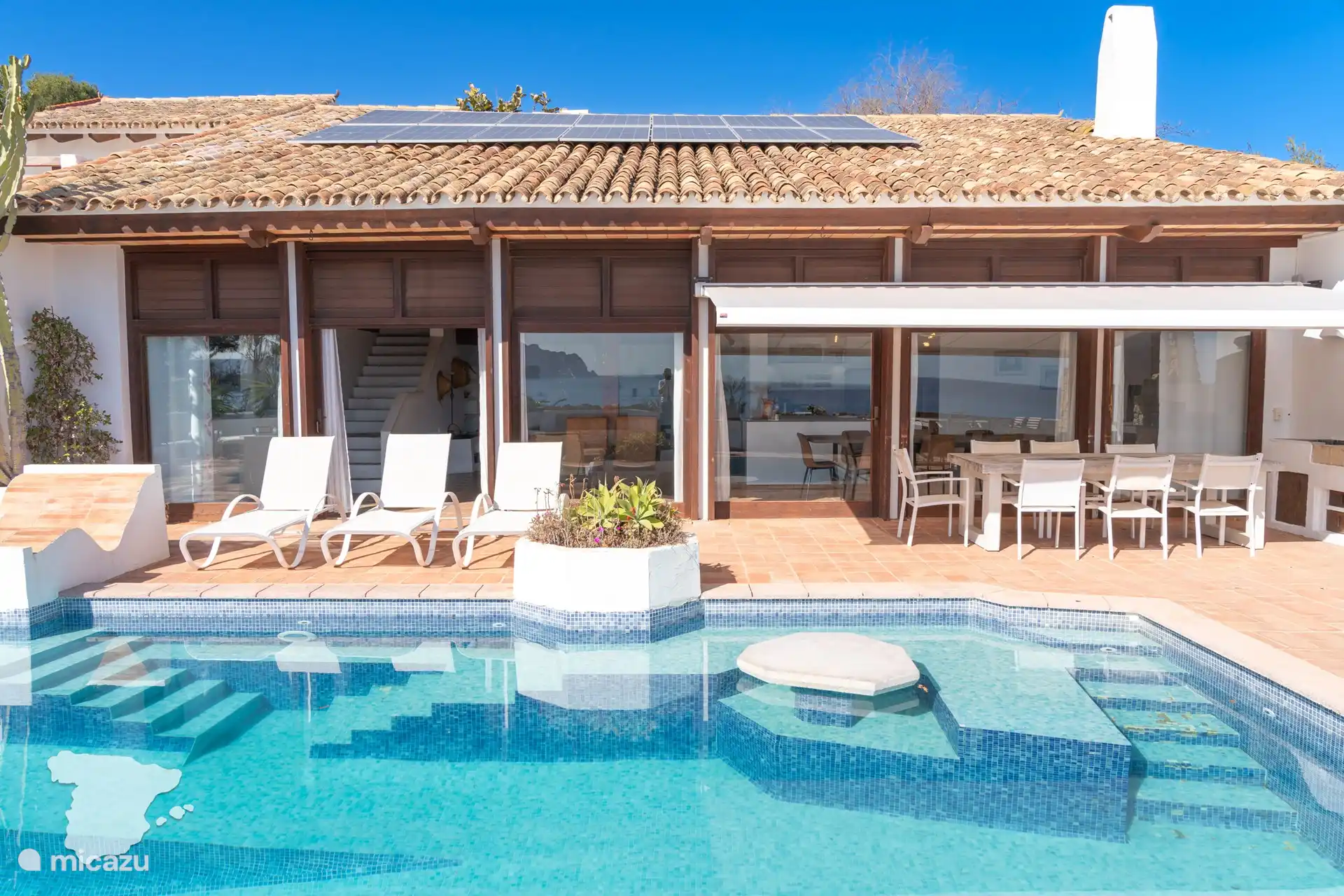 Casa del Flamboyan in Spanien, Costa Blanca, Moraira - Villa