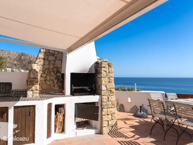 Maison du Flamboyan | Espagne, Costa Blanca, Moraira - villa barbecue à l'extérieur