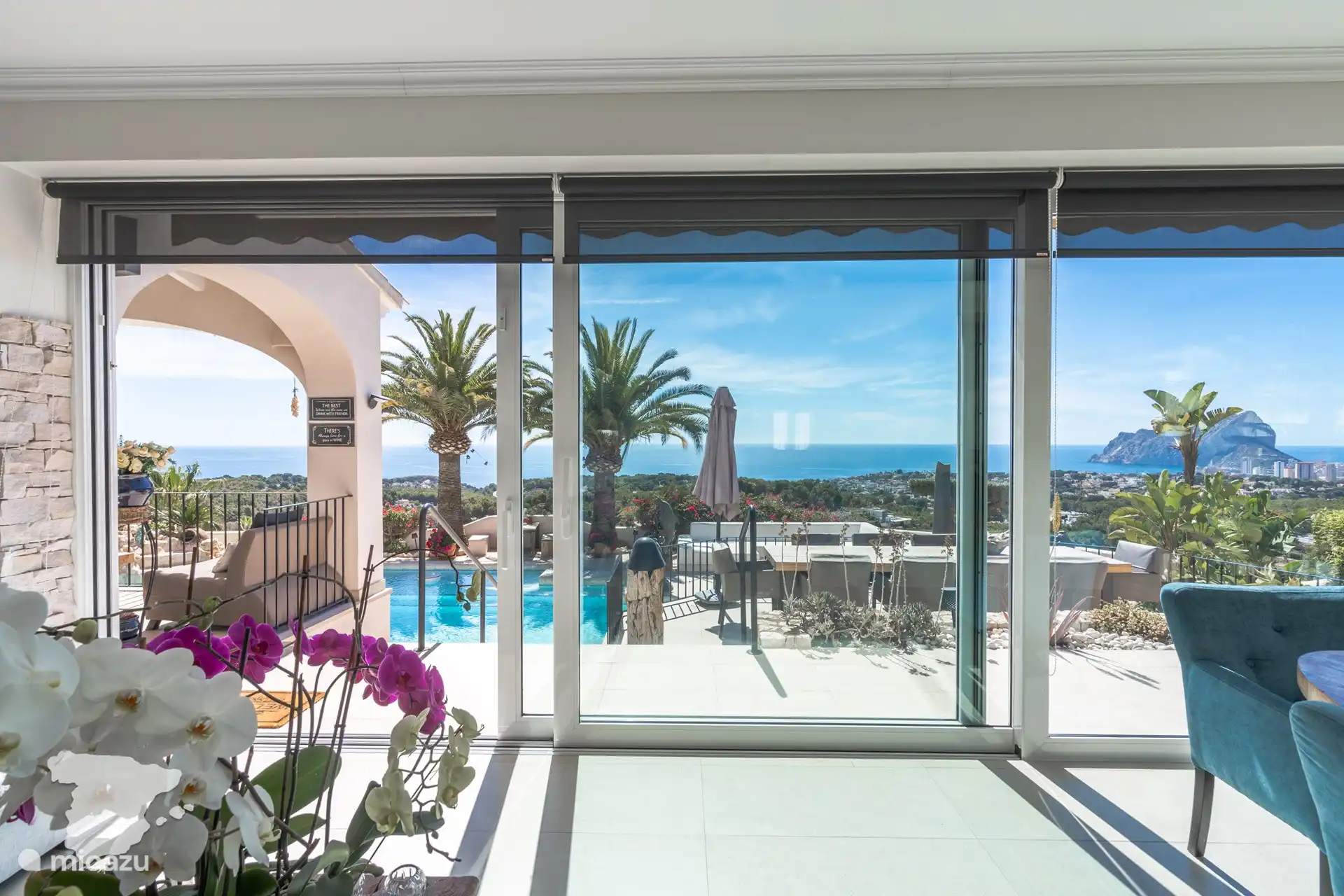 Picturesque view from living room