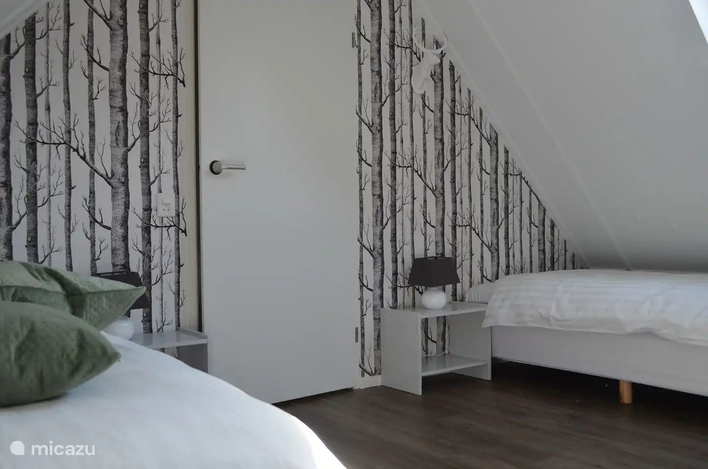 Schlafzimmer 2 mit zwei Einzelbetten