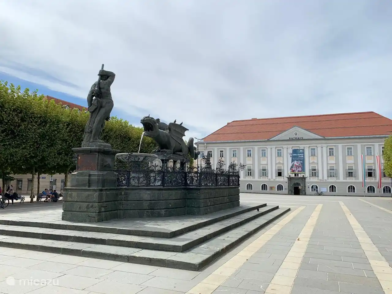 Klagenfurt, belle ville, culture, bons restaurants et belle ville commerçante