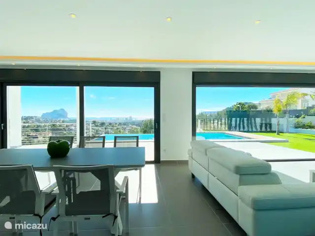 Villa Olivier | Espagne, Costa Blanca, Calpe - villa vue du salon du haut