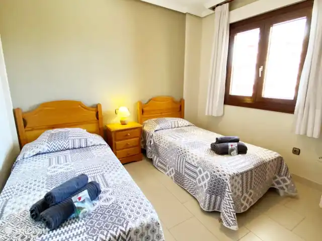 Réel | Espagne, Costa Blanca, Calpe - appartement chambre à coucher