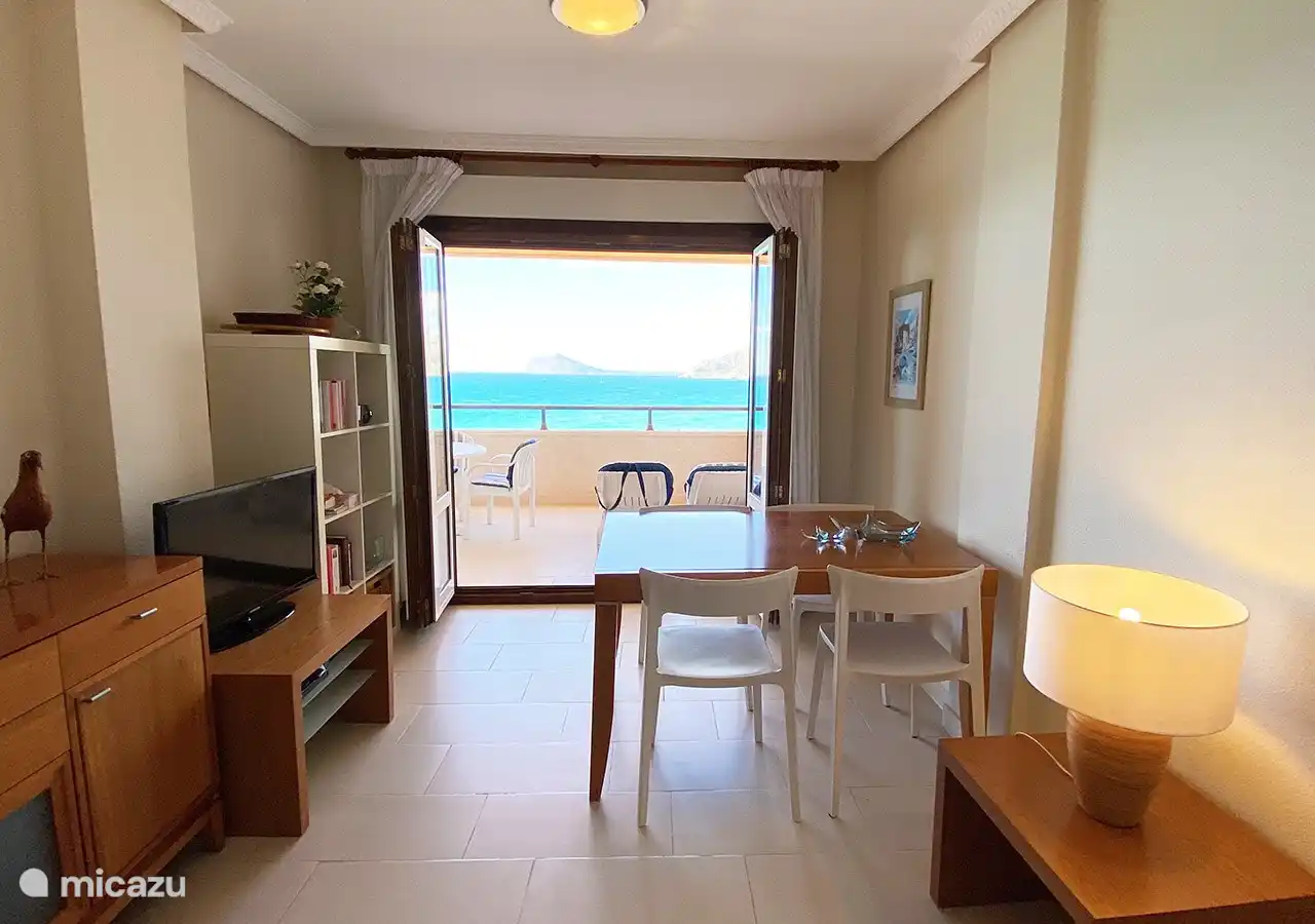 Blick aus dem Wohnzimmer