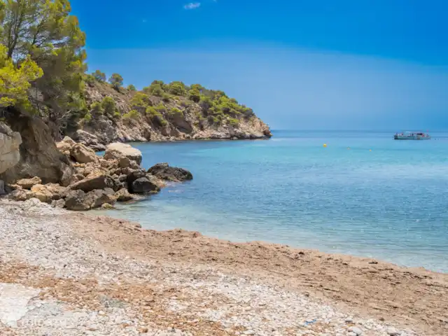Navegar a vela, España, Costa Blanca, Altea, bungaló Girasoles Impresión de Altea