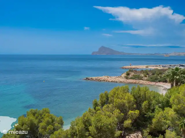 Navegar a vela, España, Costa Blanca, Altea, bungaló Girasoles Impresión de Altea