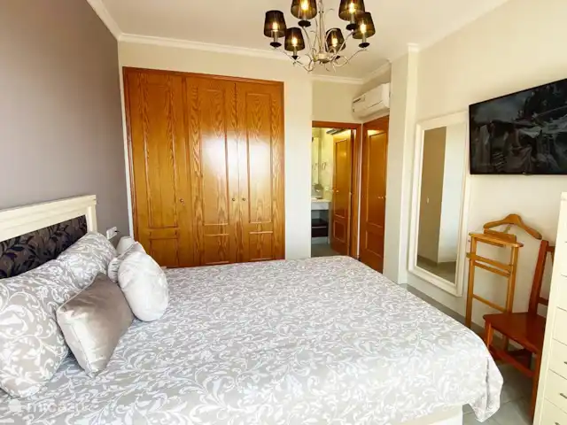 Dinamarca huren in Spanje, Costa Blanca, Altea Hills - bungalow hoofdslaapkamer