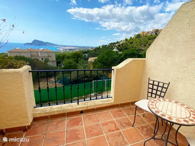 Dinamarca huren in Spanje, Costa Blanca, Altea Hills - bungalow terras