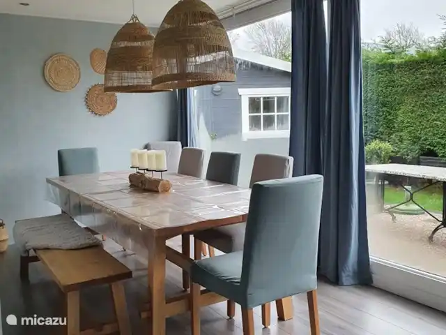 De Keizerzwaluw | Pays-Bas, Hollande du Nord, Julianadorp aan Zee - maison de vacances Vue sur le jardin depuis le salon
