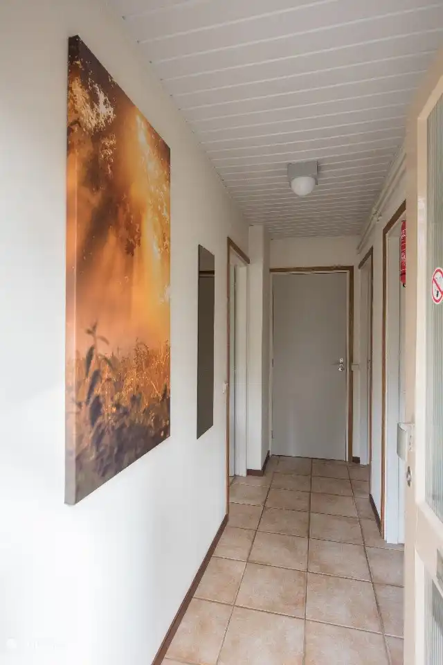 Der Eingang des Bungalows