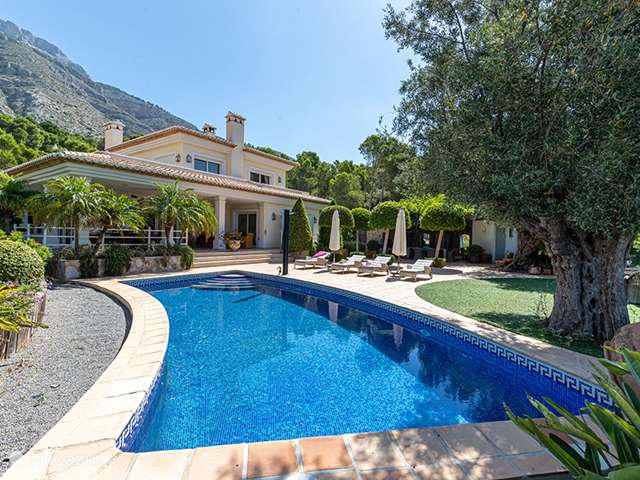 Holiday home in Spain, Costa Blanca, Altea la Vieja - villa Villa Beauty