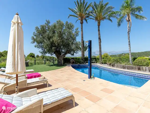 Villa Beauty | Espagne, Costa Blanca, Altea la Vieja - villa Vue depuis le jardin
