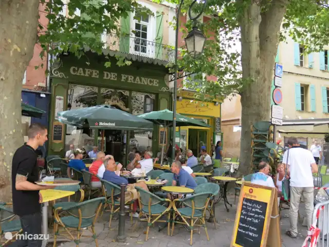 Les Demeures du Luc 307 huren in Frankrijk, Vaucluse, Saumane-de-Vaucluse - villa De grote markt van Isle-sur-la-Sorgue behoort tot de grootste, sfeervolle markten in de Provence
