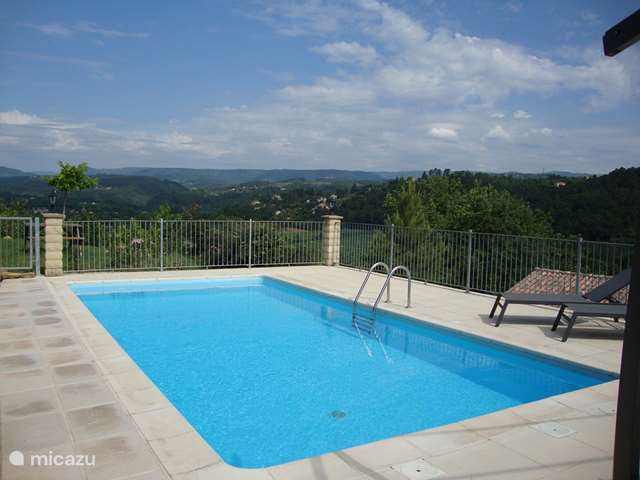 Holiday home in France, Ardèche, Casteljau - holiday house Le Cypres