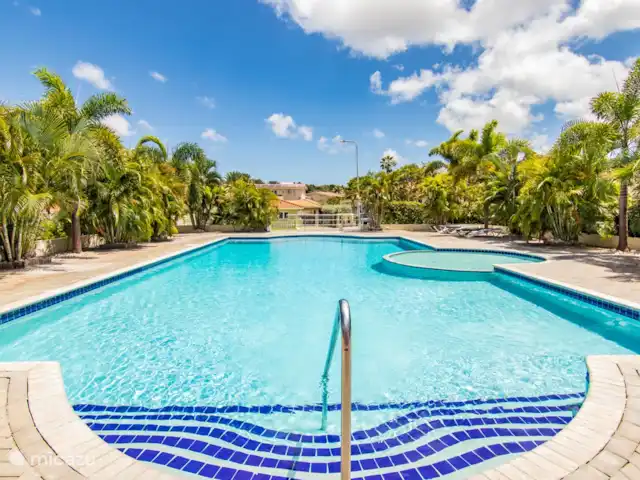 Kas di Goso | Curaçao, Banda Ariba (est), Jan Thiel - villa Spacieuse piscine générale.