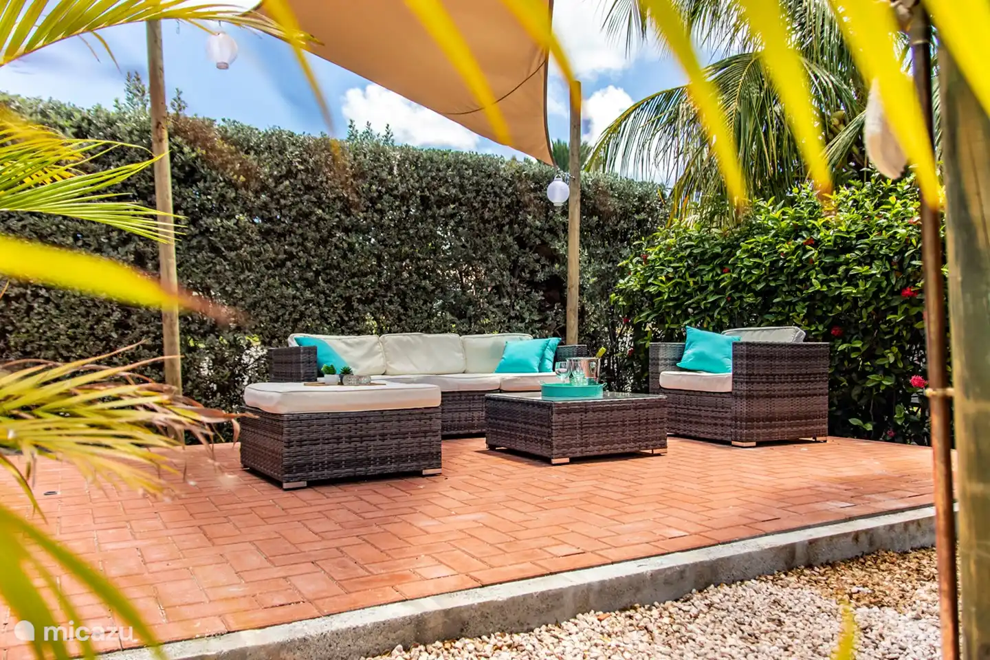 Gezellige loungehoek.