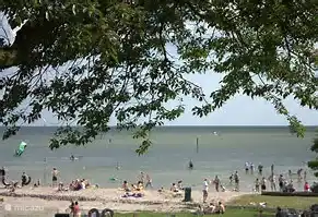 Het strandje bij het mirnserklif