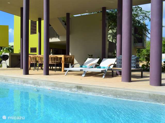 Vakantiehuis Curaçao, Curacao-Midden, Sint Michiel - villa Villa Zen privé zwembad jacuzzi Eco