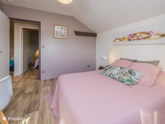 Les Oies de Julia en Francia, Corrèze, Mansac - casa vacacional El dormitorio