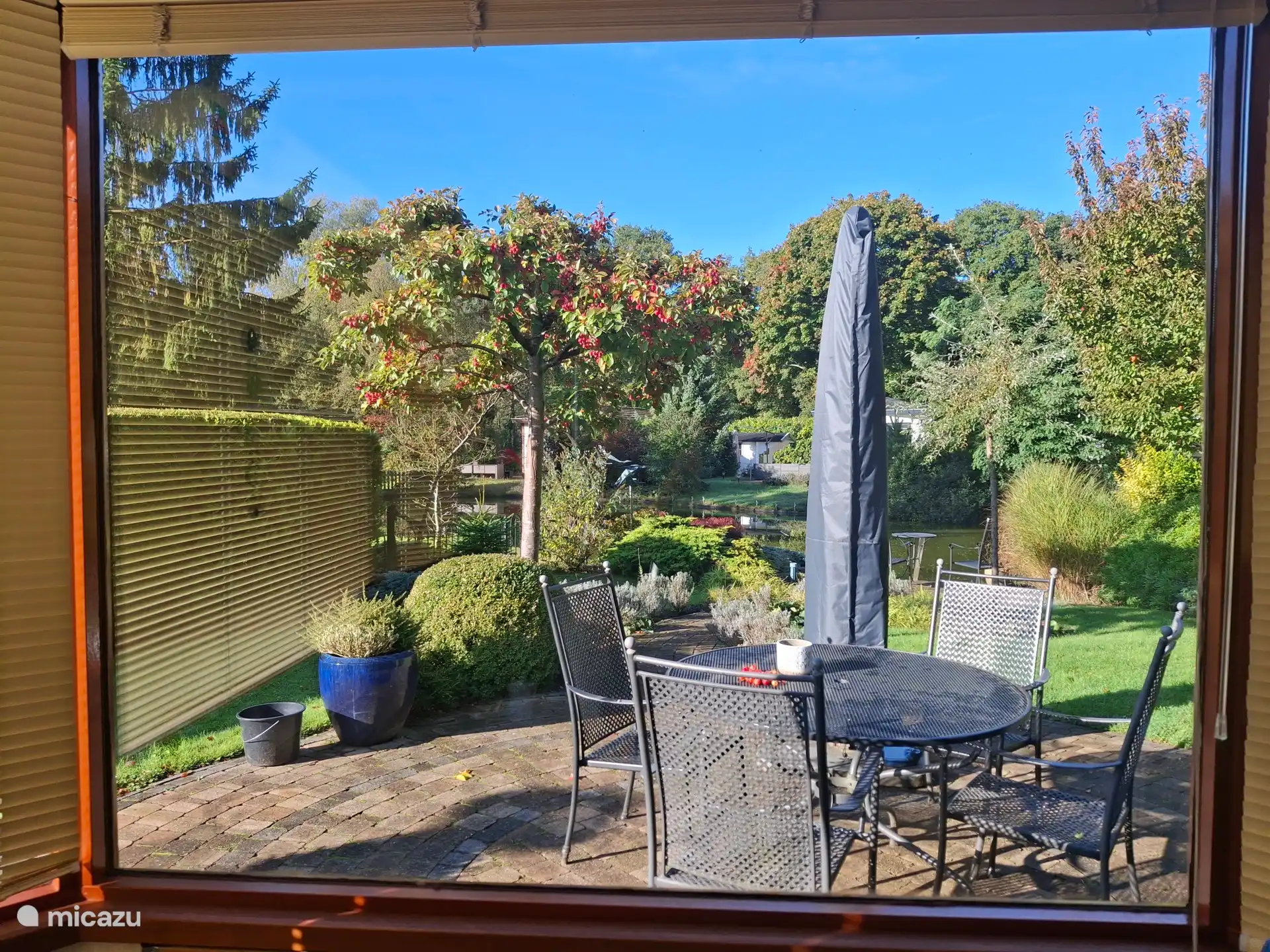 Our view, it looks like a painting.