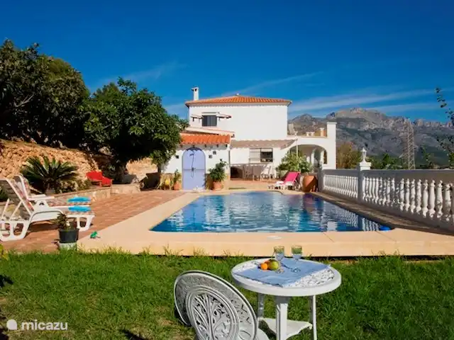 Location de Vacances Espagne, Costa Blanca, Callosa d'en Sarrià, villa - Casa Cristina PELOUSE