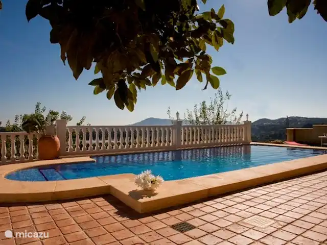 Location de Vacances Espagne, Costa Blanca, Callosa d'en Sarrià, villa - Casa Cristina ESCALIER PISCINE