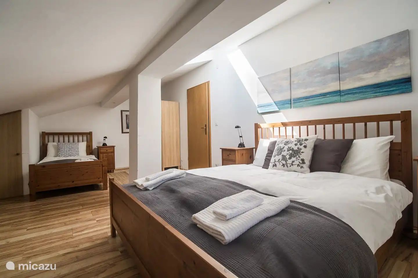 Schlafzimmer 2 Wohnung Soca