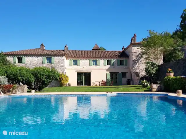 vakantiehuis huren in Frankrijk, Lot-et-Garonne, Tournon-d'Agenais – Moullinalle het grote zwembad