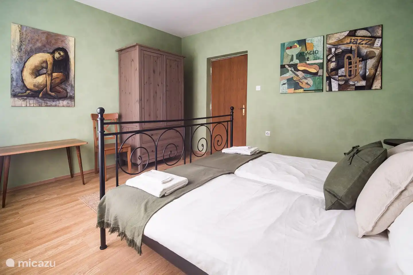 Schlafzimmer 3 App. Idrijca