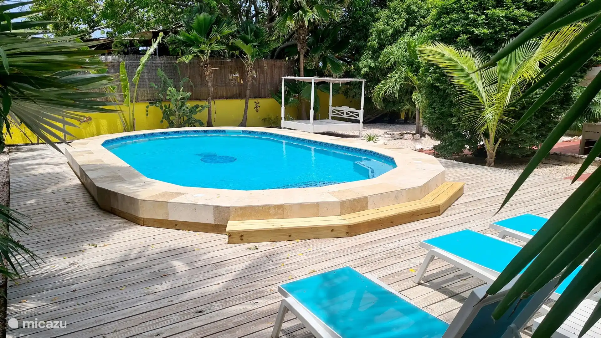 En 2025, nous aurons construit une toute nouvelle grande piscine (11 x 5,5 mètres).