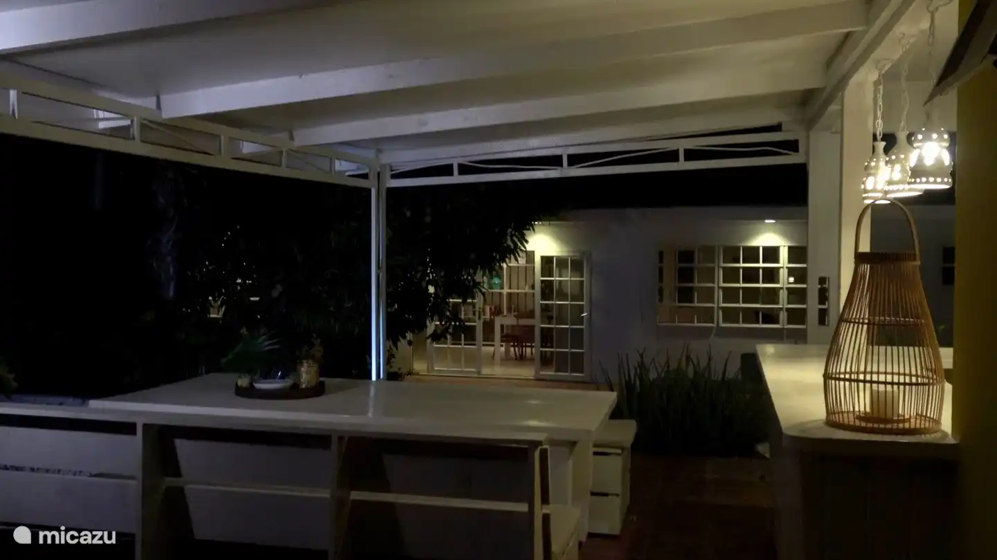 Impression d'ambiance de Casa Anasa la nuit.