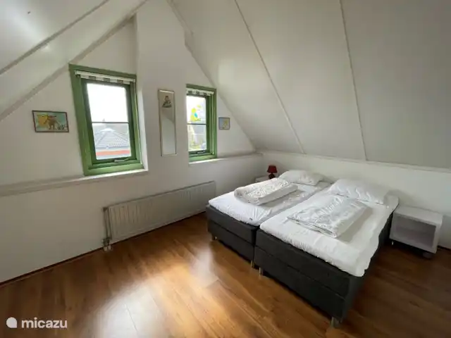 Perla de playa 110 Julianadorp aan Zee en Países Bajos, Holanda del Norte, Julianadorp aan Zee - bungaló dormitorio