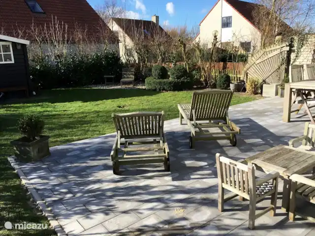 Strandvilla Juliana huren in Nederland, Noord-Holland, Julianadorp aan Zee - vakantiehuis tuin