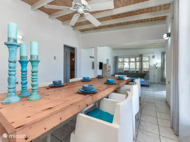 Location de Vacances Aruba, Pos Chiquito, Pos Chiquito, villa - Belle maison à 2 min de la plage salle à manger / salon