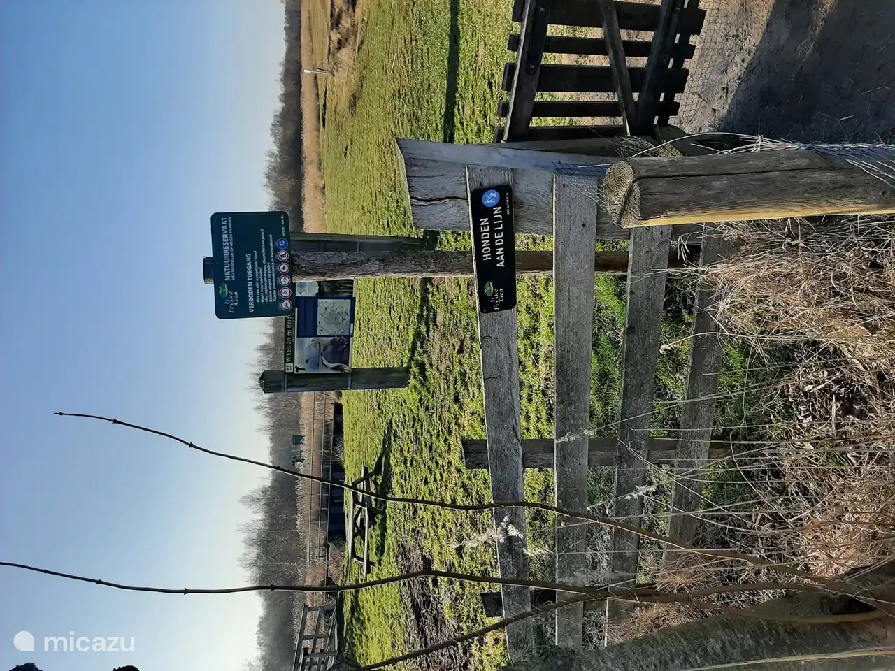 Hiking route Alde Feanen at the watchtower