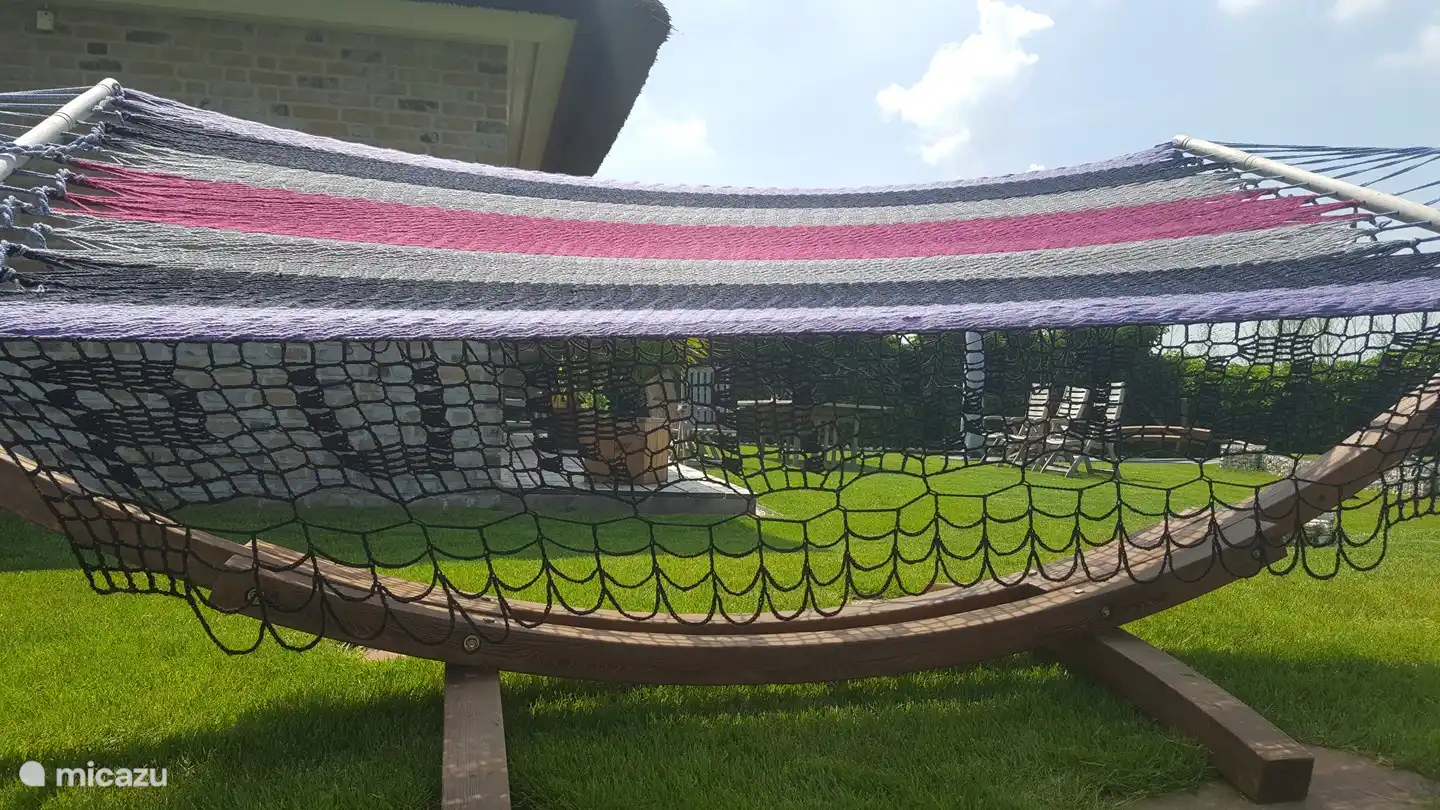 hammock with credo: pura vida