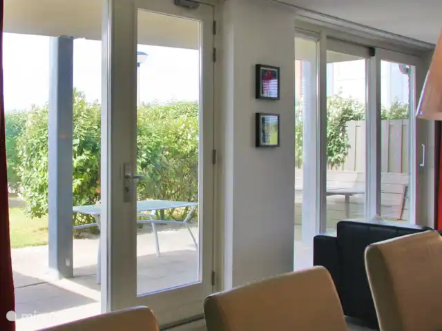 vida en la playa 1 en Países Bajos, Holanda del Norte, Callantsoog - casa vacacional con vistas a la terraza con jardín cerrado