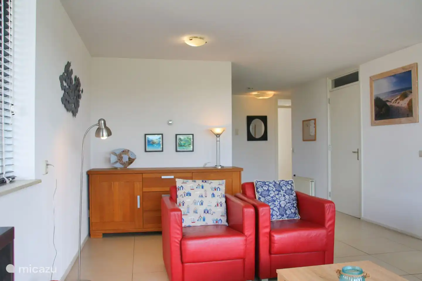 moderne und helle Einrichtung