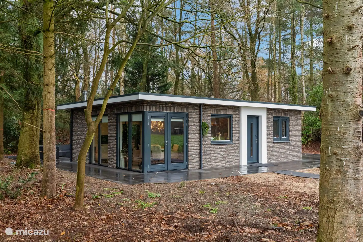 Bosrust in Niederlande, Overijssel, Ommen - bungalow