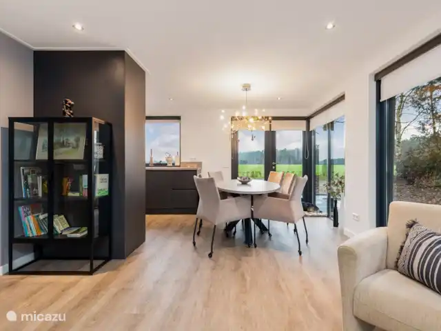 Bosrust huren in Nederland, Overijssel, Ommen - bungalow Keuken/ living