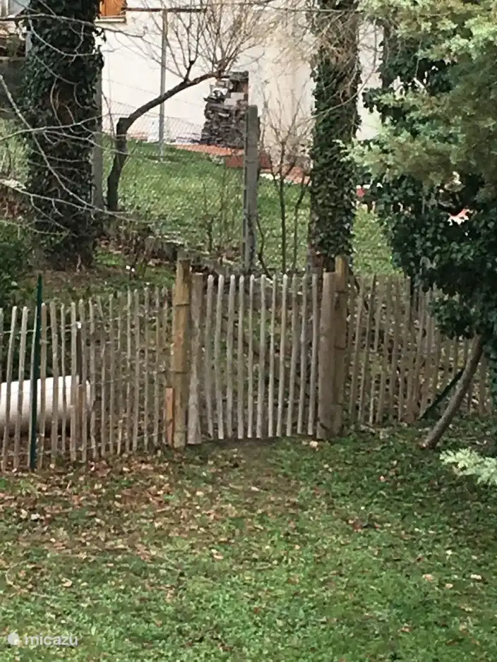 Voortuin is afgesloten