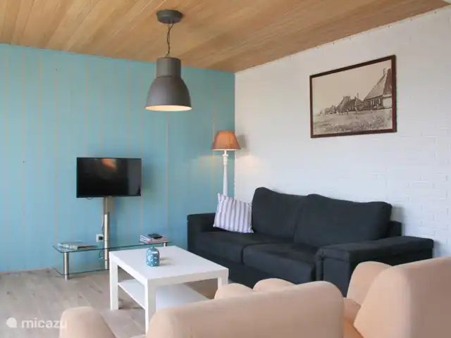Appartement Place du Village | Pays-Bas, Hollande du Nord, Callantsoog - appartement coin salon avec télévision